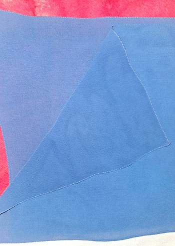 Kadın Çok Renkli Drapeli Bohem Şal - Görsel 6