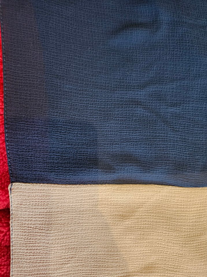 Kadın Çok Renkli Drapeli Bohem Şal - Görsel 2