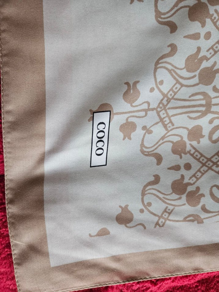 Bej Dantel Detaylı Kadın Şal - Görsel 2