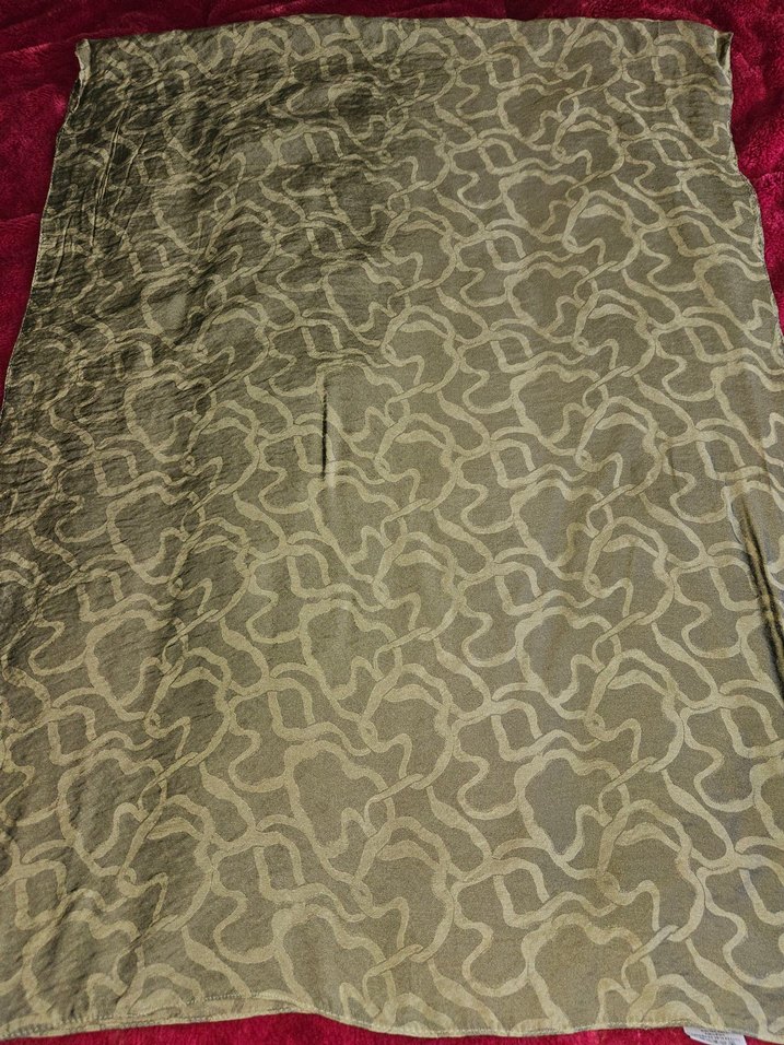 Armine trend  j. viscon yağ yeşili  Şal - Görsel 2