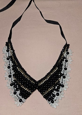 Siyah inviki yakalik - Görsel 2