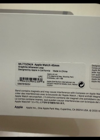 Apple Watch çelik kordon - Görsel 5