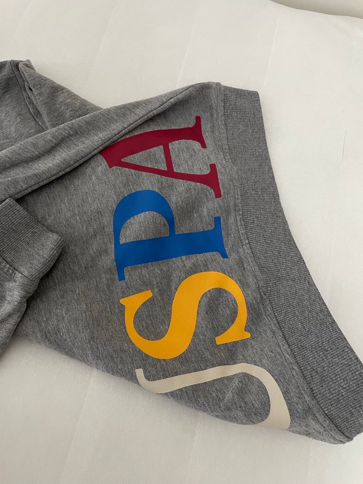 U.S Polo Gri Kapüşonlu Erkek çocuk Sweatshirt - Görsel 5