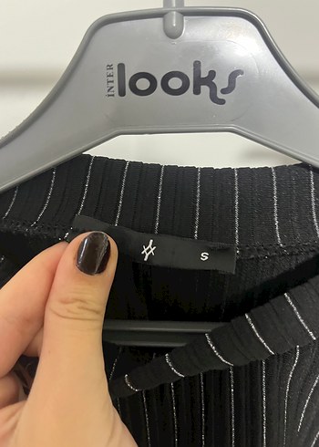 Kadın Siyah Çizgili Piliseli  eşofman Takım - Görsel 2