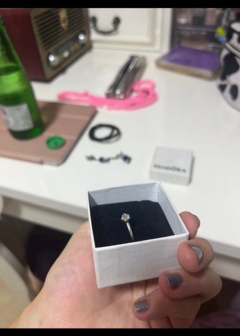 Pandora Tektaş Yıldız Yüzük - Görsel 4