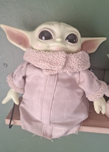 Bebek Yoda Aksiyon Figürleri orjinaldir - Görsel 3