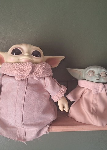 Bebek Yoda Aksiyon Figürleri orjinaldir - Görsel 4