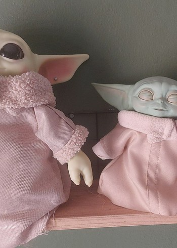 Bebek Yoda Aksiyon Figürleri orjinaldir - Görsel 7