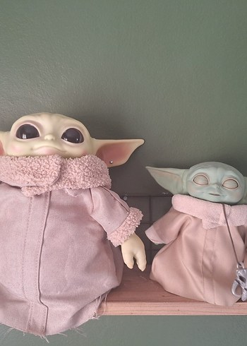 Bebek Yoda Aksiyon Figürleri orjinaldir - Görsel 5