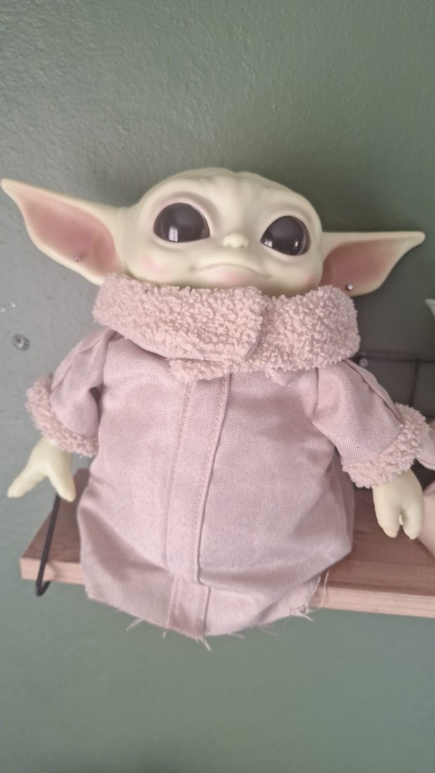 Bebek Yoda Aksiyon Figürleri orjinaldir - Görsel 3