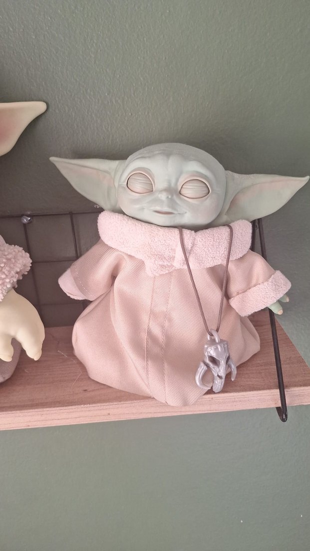Bebek Yoda Aksiyon Figürleri orjinaldir - Görsel 2