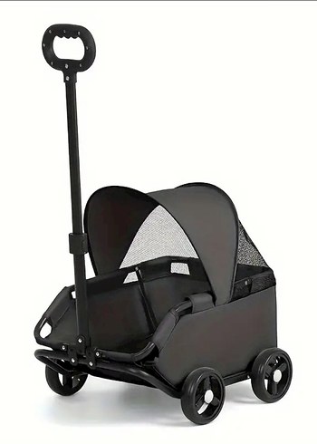 Pembe köpek kedi arabası arabası - Görsel 4