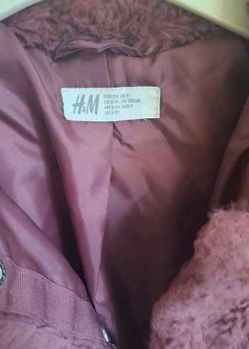 h&m çocuk kürk 8-9 yaş - Görsel 2