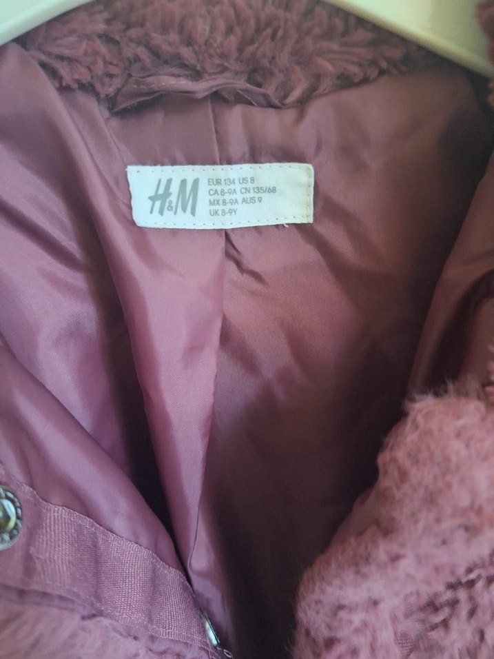 h&m çocuk kürk 8-9 yaş - Görsel 2