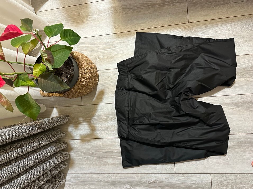 Erkek Siyah Rahat Kesim Kayak Pantolonu - Görsel 5