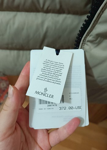 xl Beden gri Renk unisex Bej Uzun Fermuarlı Kış Montu