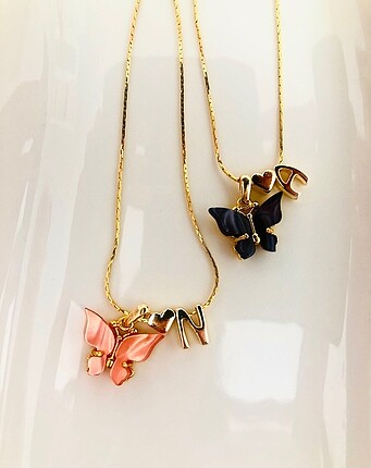 Butterfly kişiye özel kolyeler