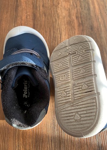 Mavi Erkek Bebek İlk Adım Ayakkabısı - Görsel 2