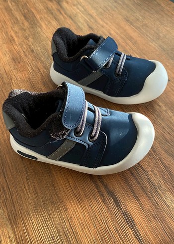 Mavi Erkek Bebek İlk Adım Ayakkabısı - Görsel 3