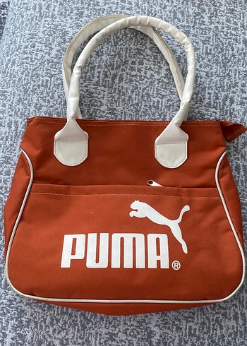 Puma Kahverengi Fermuarlı Spor Kadın Çanta