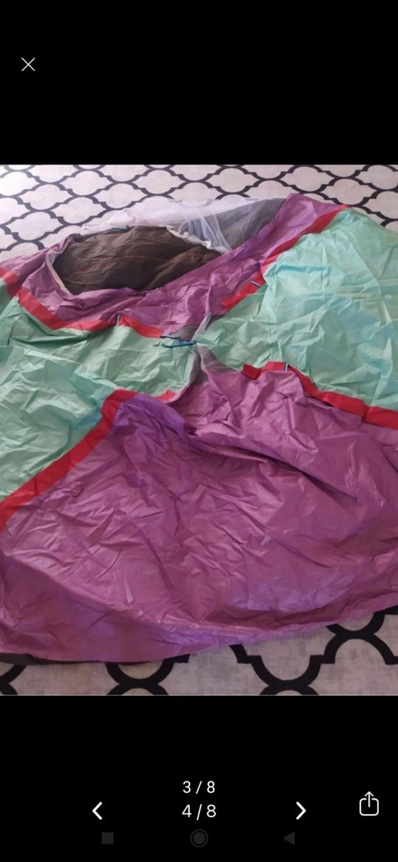 Çok Renkli Katlanabilir cadir - Görsel 5