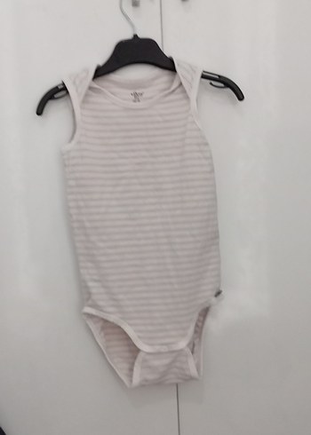 Kolsuz Beyaz Bebek Body - Görsel 2