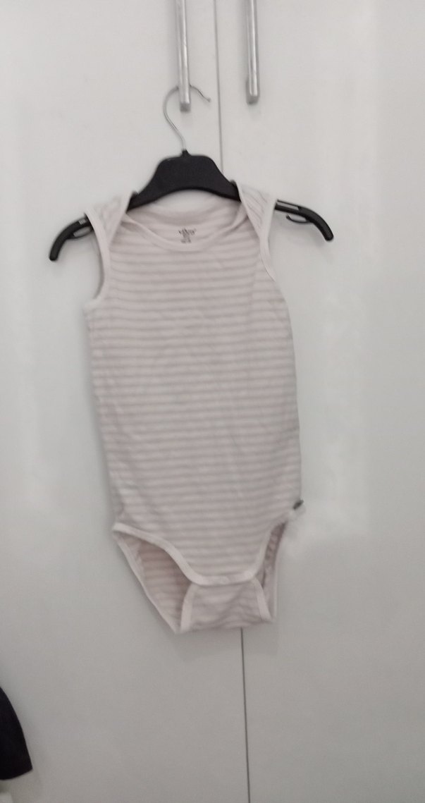 Kolsuz Beyaz Bebek Body - Görsel 2