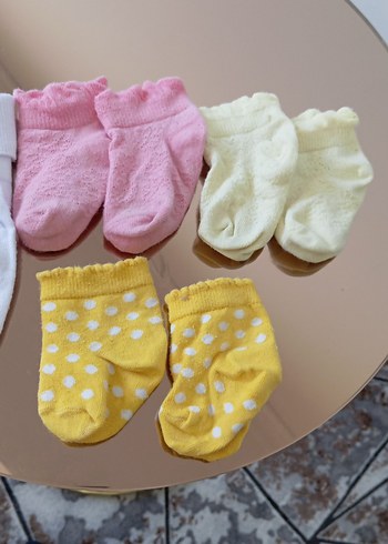 LC Waikiki Kız Çocuk Pamuklu Renkli Çorap Seti
