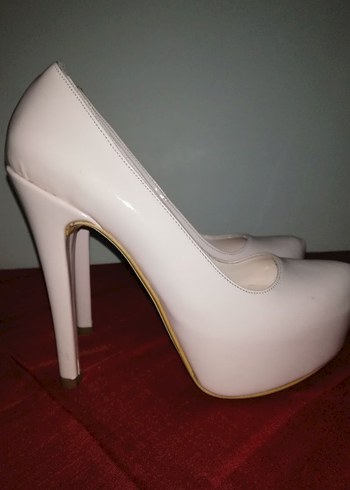 Rugan Platform Stiletto Topuklu Kadın Ayakkabı - Görsel 2