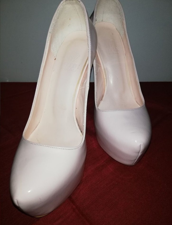 Rugan Platform Stiletto Topuklu Kadın Ayakkabı - Görsel 3