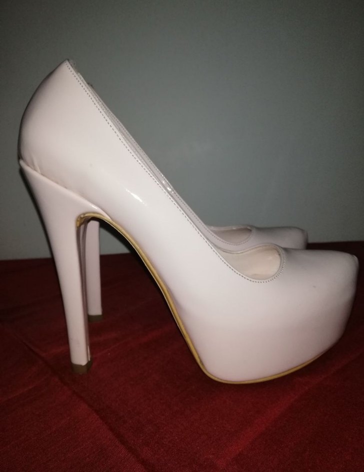 Rugan Platform Stiletto Topuklu Kadın Ayakkabı - Görsel 2