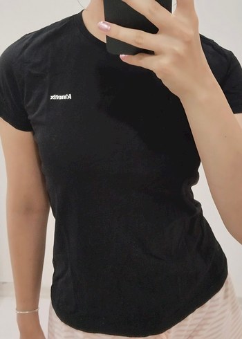 Kinetix Kinetix M beden kadın siyah t-shirt