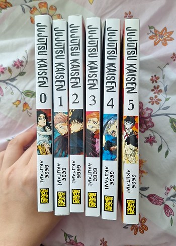 Jujutsu Kaisen Manga Seti Cilt 0-5