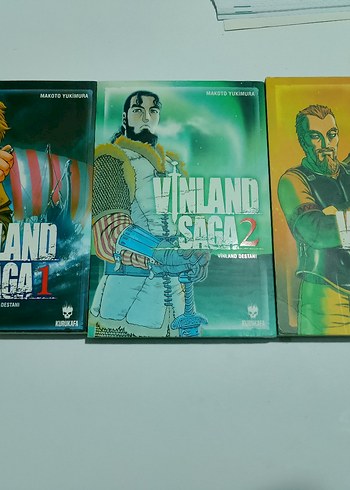 Vinland Saga 1-3 Manga Seti