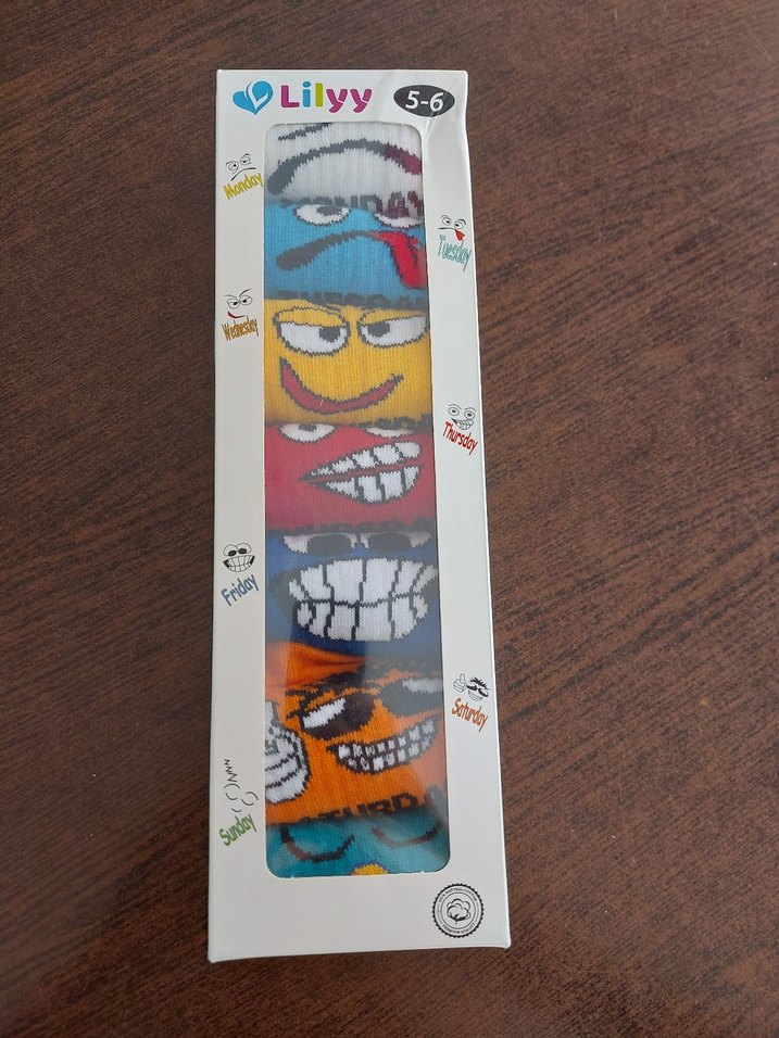 Lilyy Emojili Kokulu Çorap 5-6 yaş - Görsel 2