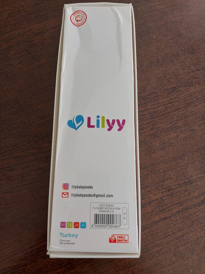 Lilyy Emojili Kokulu Çorap 5-6 yaş - Görsel 3