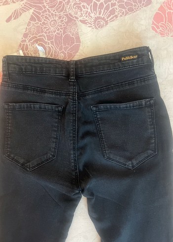 xs Beden siyah Renk Siyah füme Kadın Skinny Denim Pantolon esnek kumaş