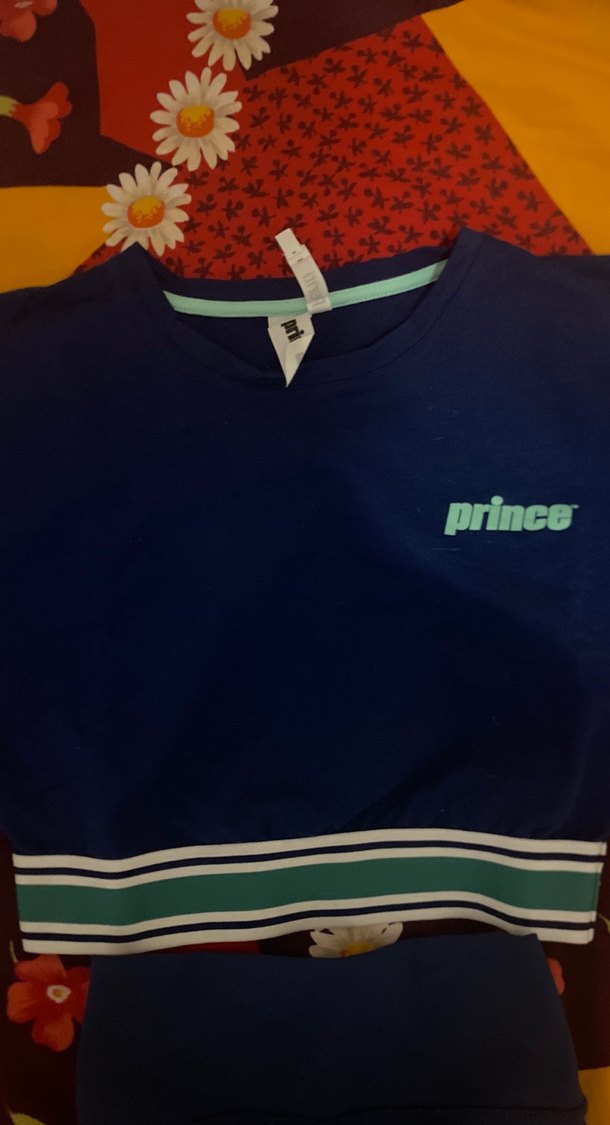 Kadın lacivert prince biker tayt ve üst spor takımı. Penti - Görsel 3