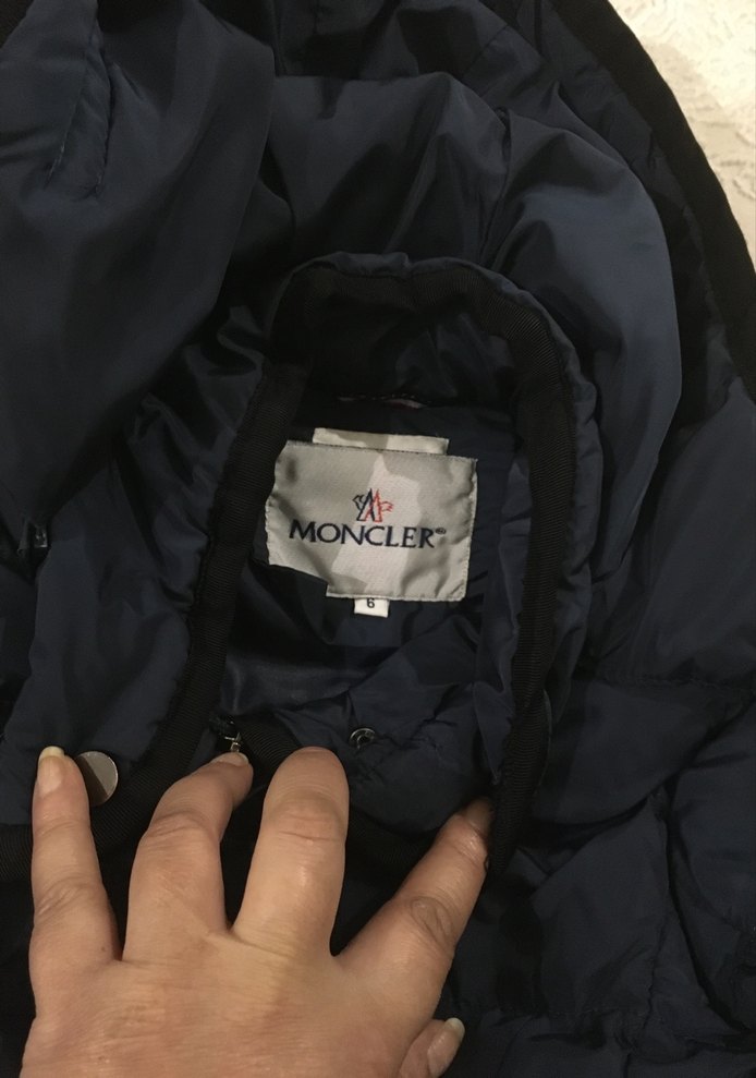 Kemerli Lacivert Kız çocuk  Kışlık Mont - Görsel 3