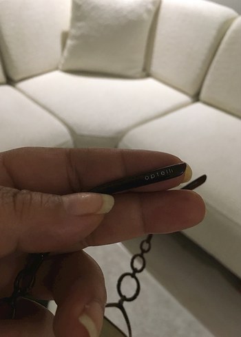 Kahve rengi  Parlak Tokalı Kadın Gözlüğü - Görsel 10