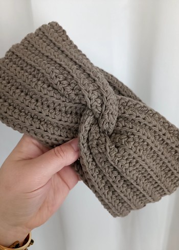 Örgü Kadın Saç Bandı - Görsel 2