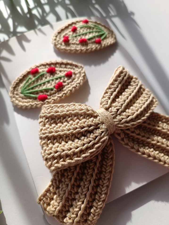 örgü toka seti - Görsel 2