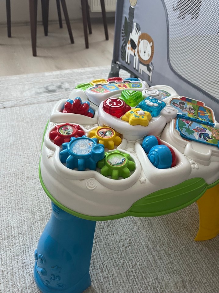 Renkli Eğitici Aktivite Masası - Görsel 2