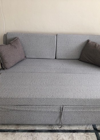 Yeni kumaşı süngeri yenilenmiş kanepe takımı 2 adet - Görsel 2