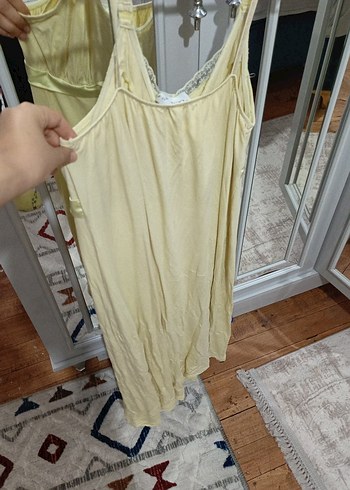 Catherines sarıMidi Hamile ve Emzirme Gecelik - Görsel 4