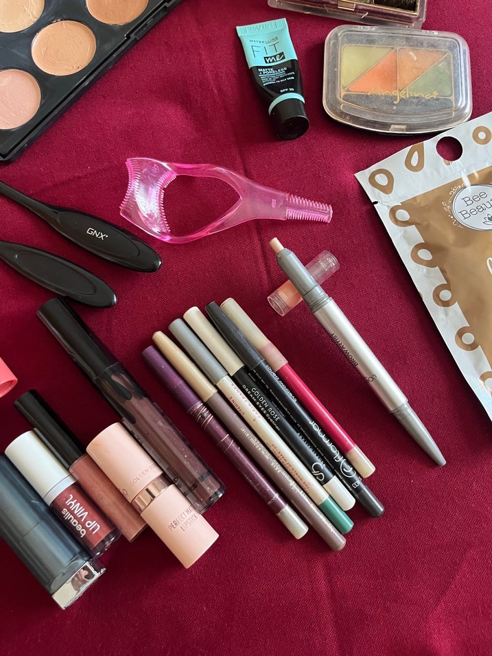 Çeşitli Makyaj Ürünleri Seti - Pembe Tonlar - Görsel 5