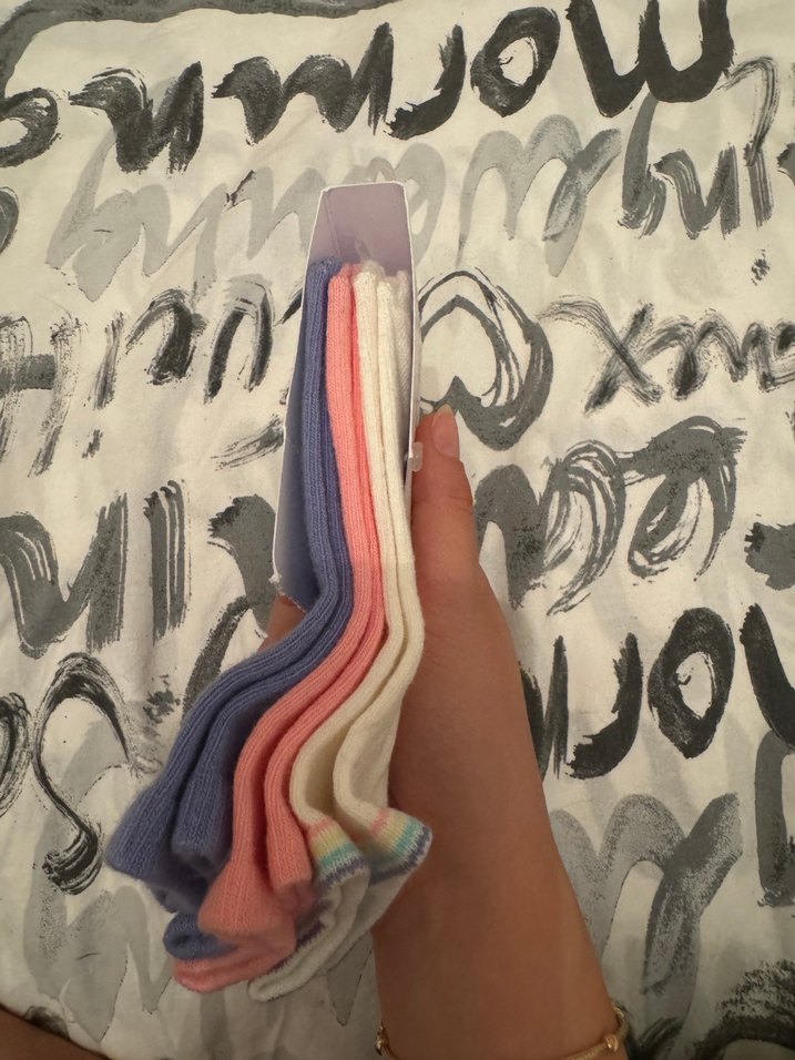 Penti Kadın Renkli Pamuklu Çorap Seti - Görsel 5