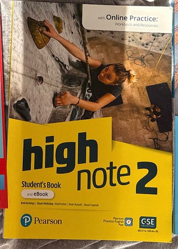 High Note 2 Öğrenci Kitabı ve eKitap inglizce