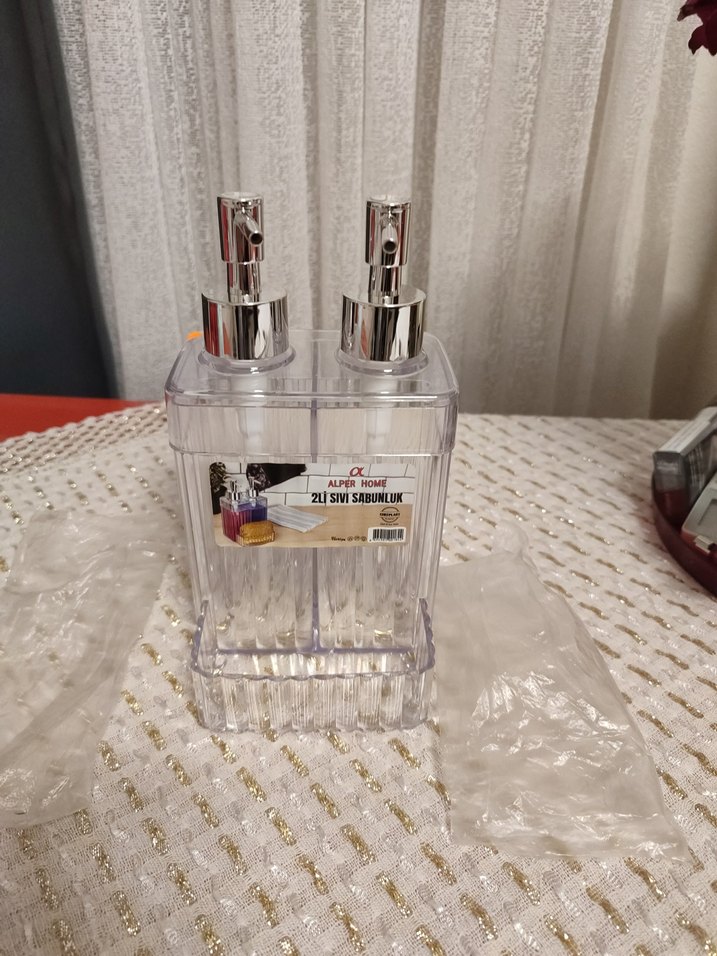 Alper Home 2'li Sıvı Sabunluk Seti - Görsel 2