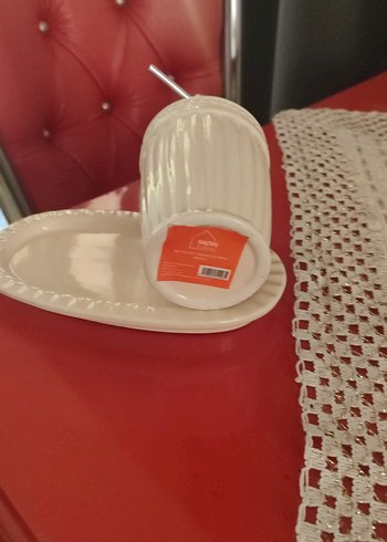 Seramik Sıvı Sabunluk Pompalı - Görsel 4